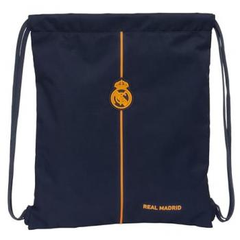 Mochila Saco Plano Oficial del Real Madrid 24/25 – Ligero, Resistente y Grande