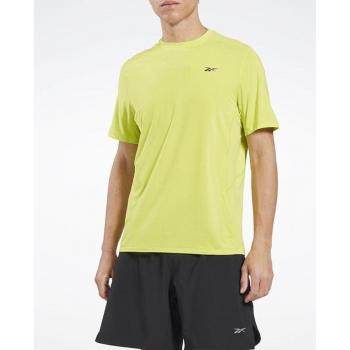 Camiseta Reebok Hombre Activchill Amarillo