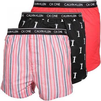 Calvin Klein CK One Boxer Woven Slim Fit 3-Pack, Número 1/Adrenaline Rush/Variedad St, X-Large