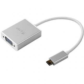 USB‑C a VGA Adattatore LMP 15cm in Alluminio Argento