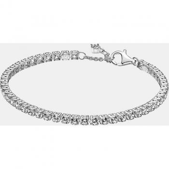 Pulsera Brillante Pandora TiMeless en plata