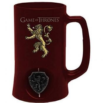 Roja Lannister Logo Jarra Emblema Giratorio 3D Game of Thrones