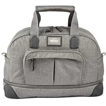 Bolsa de viaje cambiador Beaba Amsterdam II gris moteado