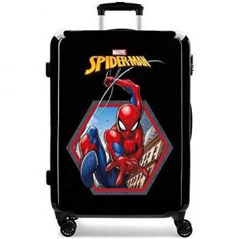 Maleta Geo Spider-Man Negra Rígida ABS 70L