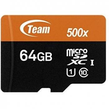 Team Group Micro SD 2 GB Memory Card with SD Adapter Orange/Black