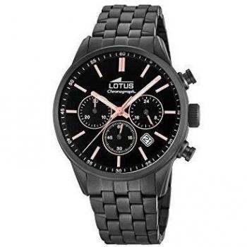 Reloj Lotus Chrono 18668/2 hombre acero rose