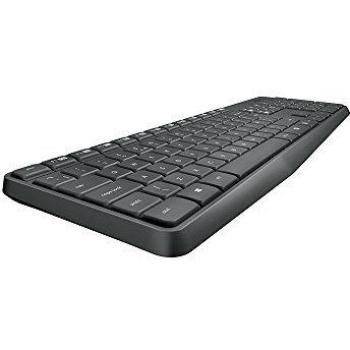 LOGITECH WIRELESS KEYBOARD MK235 920-007913, Wireless Combo MK235 Grey