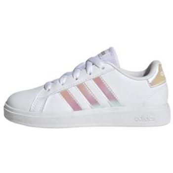 Zapatilhas Adidas Grand Court 2.0 K Brancas Iridescentes