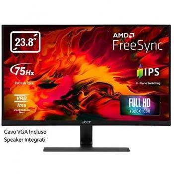 Acer Nitro Monitor Gaming FreeSync 23.8” IPS Full HD 75Hz