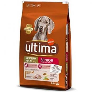 Ultima Pienso para Perros Medium-Maxi Senior de +7 Años con Pollo