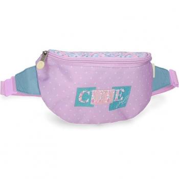 Riñonera Enso Cute Girl morado