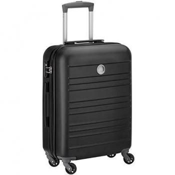 DELSEY Paris Carlit Maleta de mano, 55 cm, 44 Litros, Negro