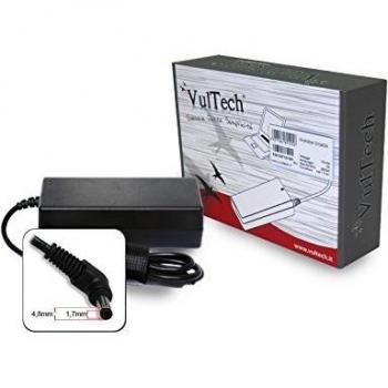 Alimentatore per Asus con specifiche: 4.8x1.7 mm, 36 W, 12 V, 3 A, Nero