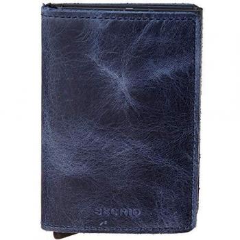 Cartera Secrid Slimwallet Azul Vintage