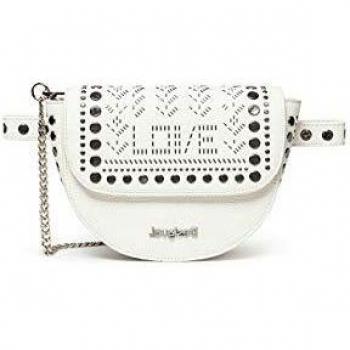 Desigual Riño_Azabache Nyon, Bolsa para Mujer, Blanco (Blanco), 5x13.5x18 cm (B x H x T)
