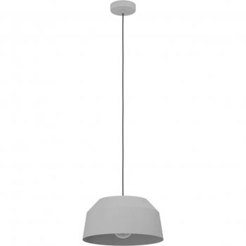 Lámpara Colgante EGLO Contrisa Gris 1 Luz Ø 38 cm