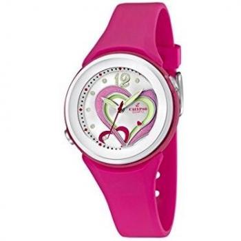 Reloj Calypso Trendy K5576/5 Plata Correa De Caucho, Mujer