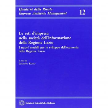 Le reti d'impresa nella società dell'informazione della Regione Lazio