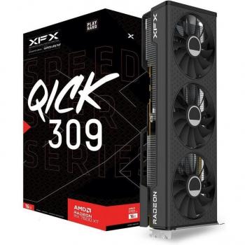 XFX SPEEDSTER QICK309 NOIR AMD Radeon RX 7600 XT 16 Go GDDR6X