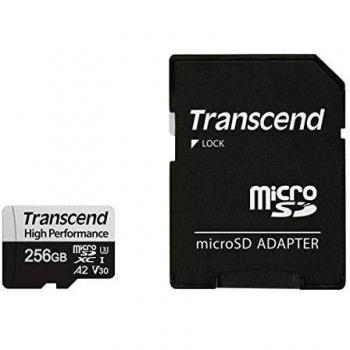 Transcend 330S 256 GB MicroSDXC Classe 10 UHS-I 100 MB/s