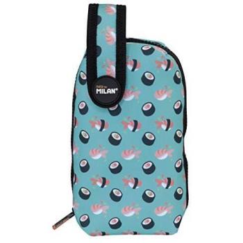 MILAN Kit 1 Estuche con Contenido Sushi Estuches, 19 cm, Turquesa