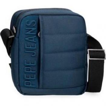 Pepe Jeans Bandolera Ancor Marino Unisex con Dos Compartimentos