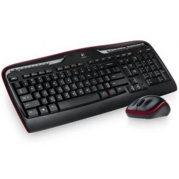 Logitech MK330 Kit Tastiera e Mouse, Layout Svizzero ‎Qwertz, Nero