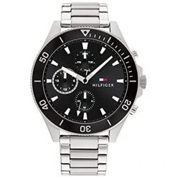 Reloj Hombre Tommy Hilfiger 1674788 Negro Plateado