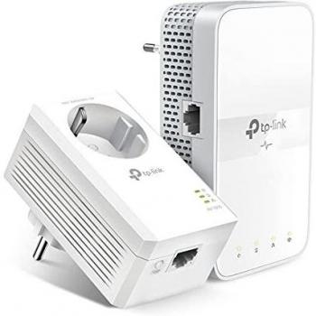 TP-Link TL-WPA7617 Kit Powerline WiFi, AV1000 Mbps su Powerline, AC1200 Mbps su WiFi Dual Band, 1 Porta Gigabit, Plug And Play, HomePlug AV2