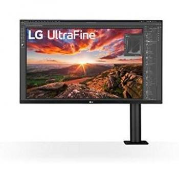 LG 32UN880 ERGO Monitor 32 UltraHD 4K LED IPS HDR, 3840x2160, AMD FreeSync 60Hz, HDMI 2.0, Display Port 1.4, USB-C, USB Hub, Speaker Stereo 10W, Uscita Audio, Flicker Safe, Stand ERGO, Nero