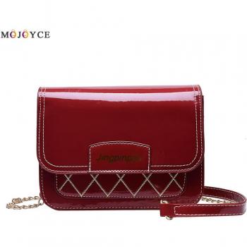 Bolsa de Mensajero de Hombro de Mujer Retro de PU