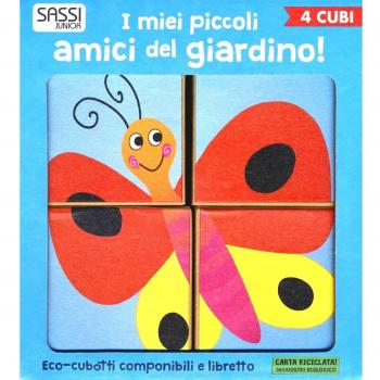 I miei piccoli amici del giardino! Eco-cubotti. Ediz. illustrata. Con gadget