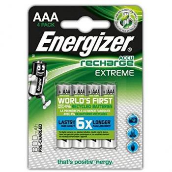 ENERGIZER Blister4 Pilas Recargables HR03 Extreme AAA 800 E300624400