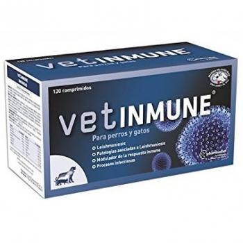 VETINMUNE 120 Comprimidos Inmunidad para Perros y Gatos