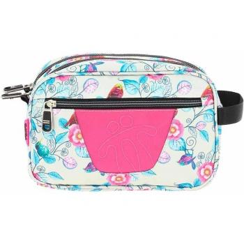 TOTTO Ac52eco010-1810z-3sg Estuche Escolar Dos Compartimentos Estampado Birdy Unisex Adult, Multicolor, 26 Cm