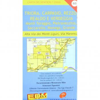 IM 5 Triora, Carpasio, Rezzo, Realdo, Verdeggio, monti Toraggio, Pietravecchia, Saccarrello, Alta via dei monti liguri, via Marenca