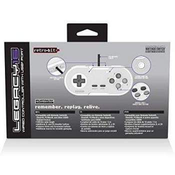 Retrobit Legacy 16 Controller USB Grigio