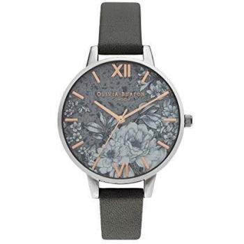 Olivia Burton Reloj Analógico para Mujer de Cuarzo con Correa en Cuero OB16TZ05