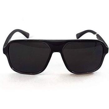 Dolce & Gabbana 0DG6134 Gafas, Gris Transparente/Negro, 57 para Hombre