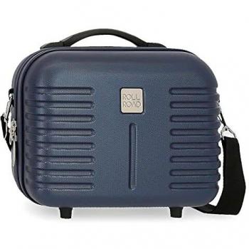 ROLL ROAD India, Neceser ABS Adaptable Adultos Unisex, Marino, 29x21x15 Cm