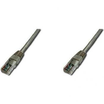 DIGITUS Cable DE Red C.6 UTP LSZH 1.00m Cobre 100% GRIS-DK-1617-010 (250)