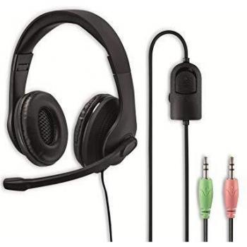 Hama Computer Cuffie Over Ear via cavo Stereo Nero