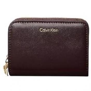 Cartera pequeña Calvin Klein con logo estampado