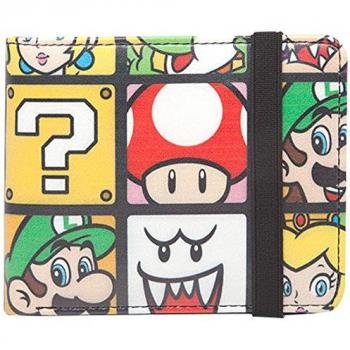 Monedero Super Mario con Personajes de Nintendo