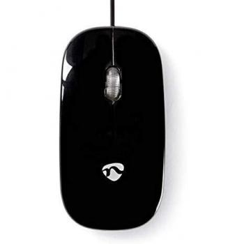 Mouse Cablato Silenzioso 1000 DPI Nero