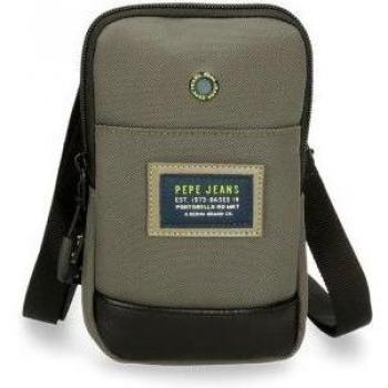 Pepe Jeans. Bandolera porta movil Leighton verde