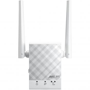 Asus RP-AC51 AC750 Wireless Range Extender Dual Band Gigabit Repeater, WPS, Access Point Mode, Media Bridge, Easy Setup via APP