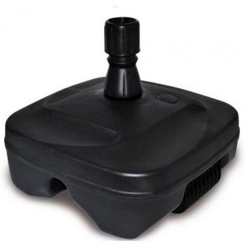Base para sombrilla Aktive Garden cuadrada 37kg antracita 39xØ52 cm
