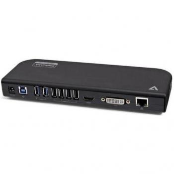 V7 docking station USB dual DisplayLink HDMI DVI 6 porte USB