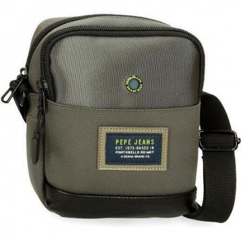 Pepe Jeans. Bandolera pequeña Leighton verde